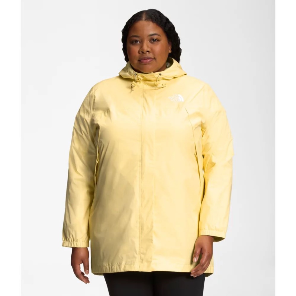 The North Face Women Plus Antora Parka Pale Banana
