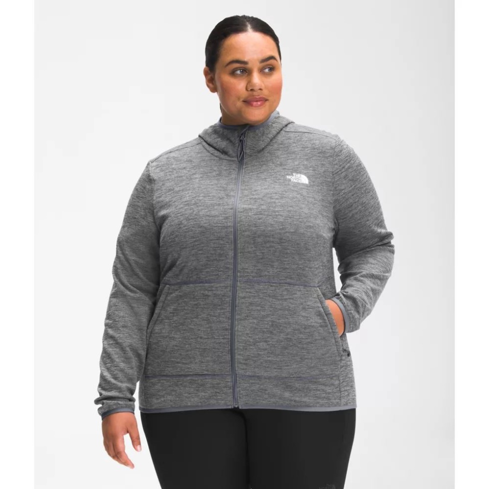 Women Plus Canyonlands Hoodie Grey The North Face