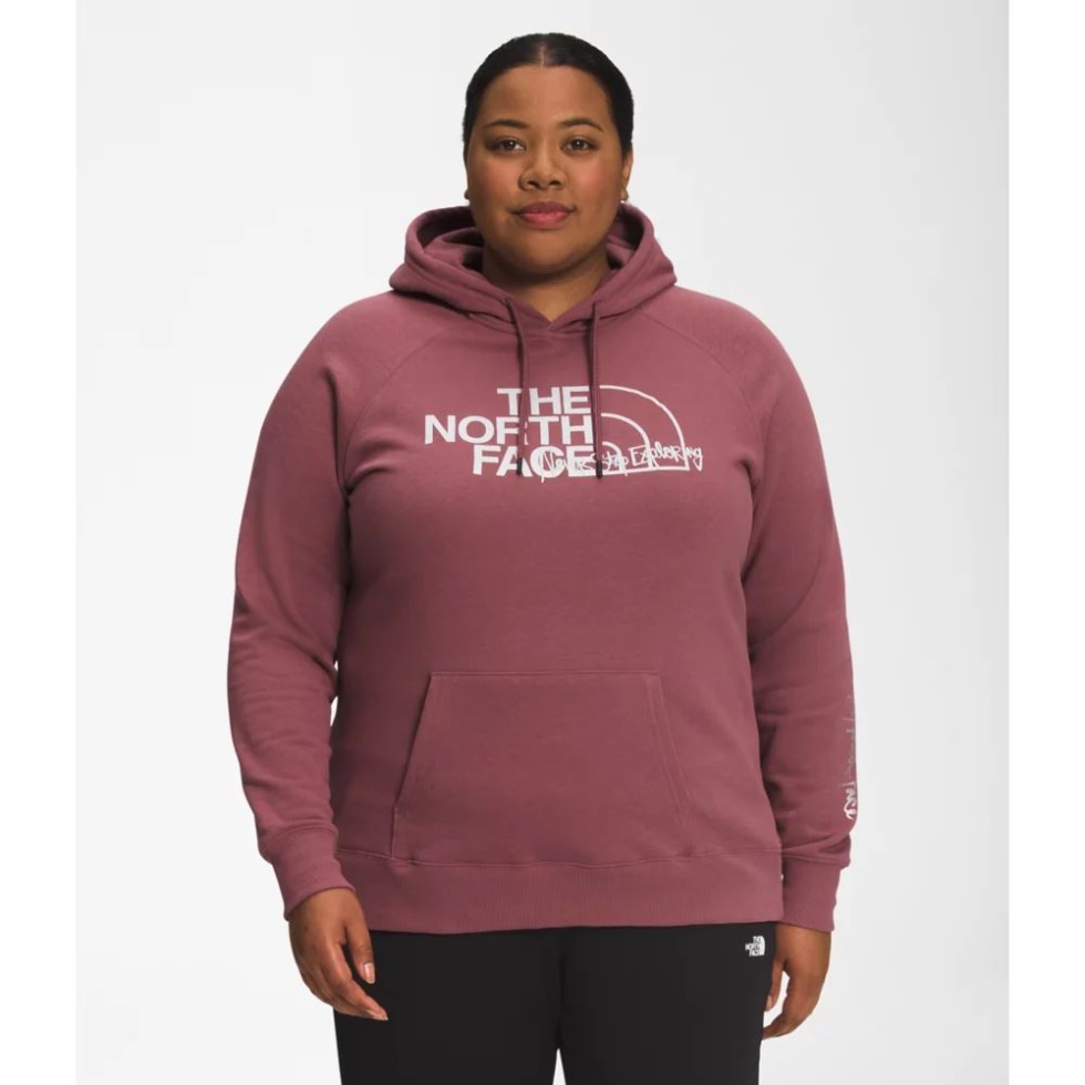 Women Plus Graphic Injection Hoodie The North Face Ginger