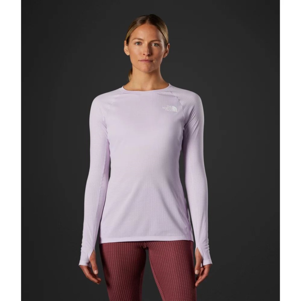 Women Summit Series Pro 120 Crew Lavender Fog The North Face