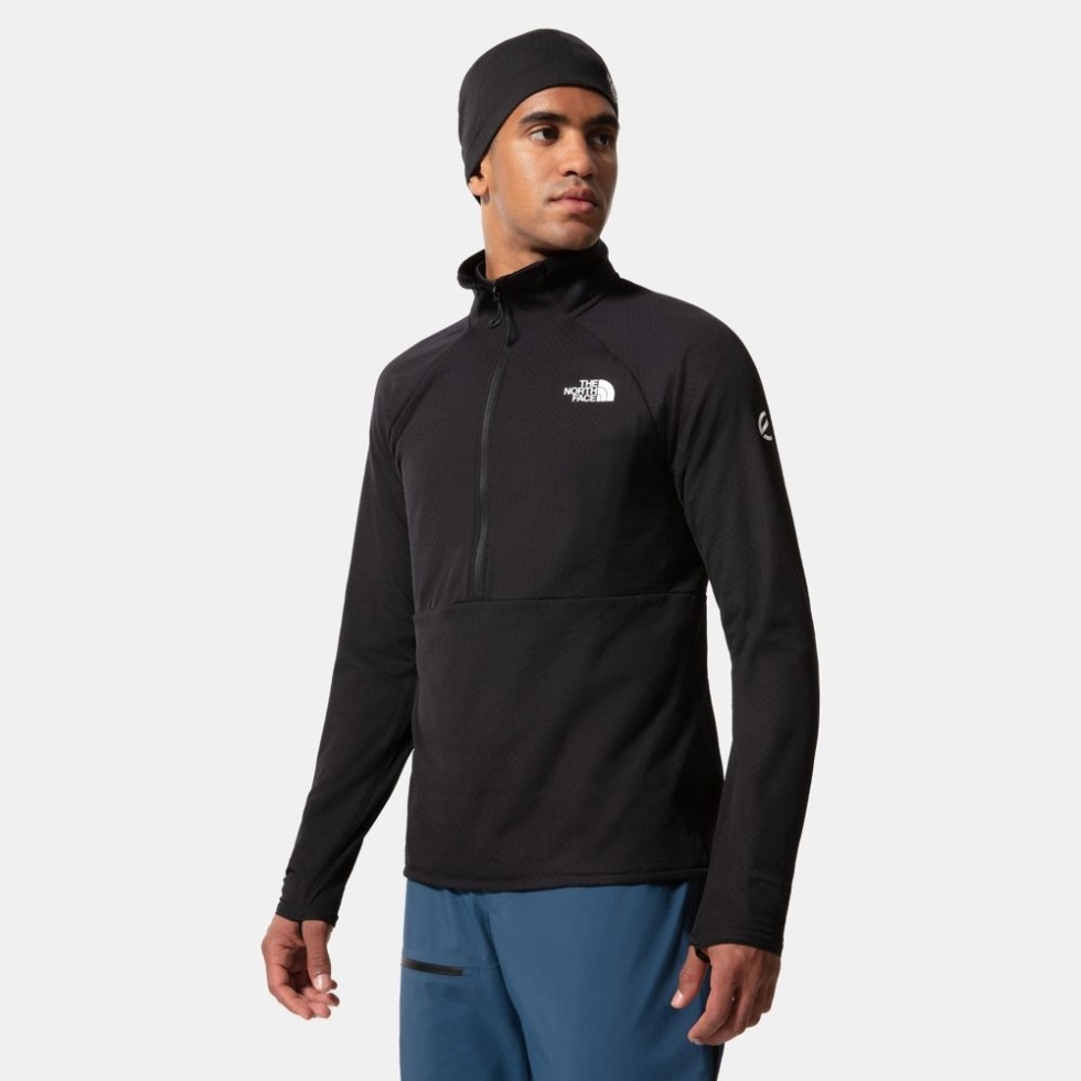 Black The North Face Men Summit Series Futurefleece Lt Jacket