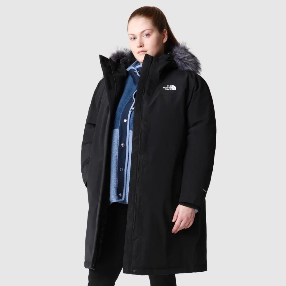 Black Women Plus Size Arctic Parka The North Face