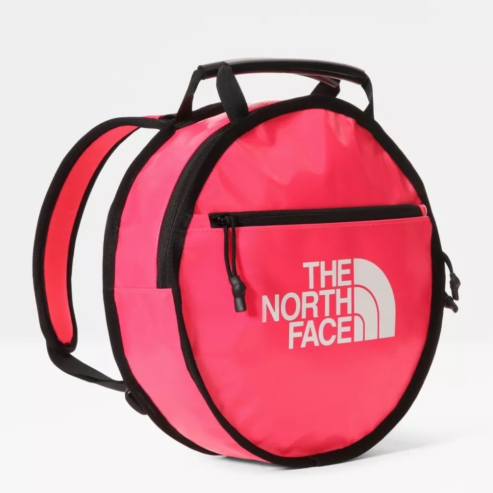 Brilliant Coral Base Camp Circle Bag The North Face