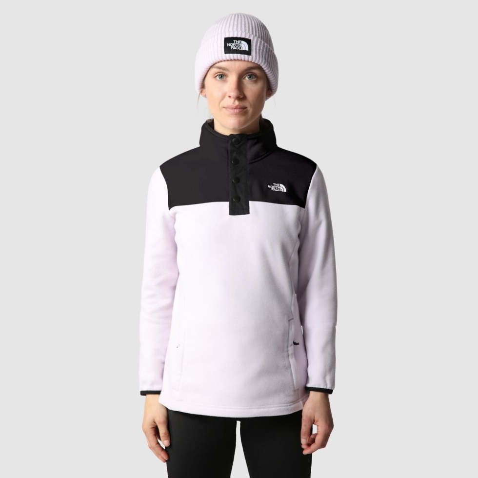 Lavender Fog Women Homesafe 1/4 Zip Fleece The North Face