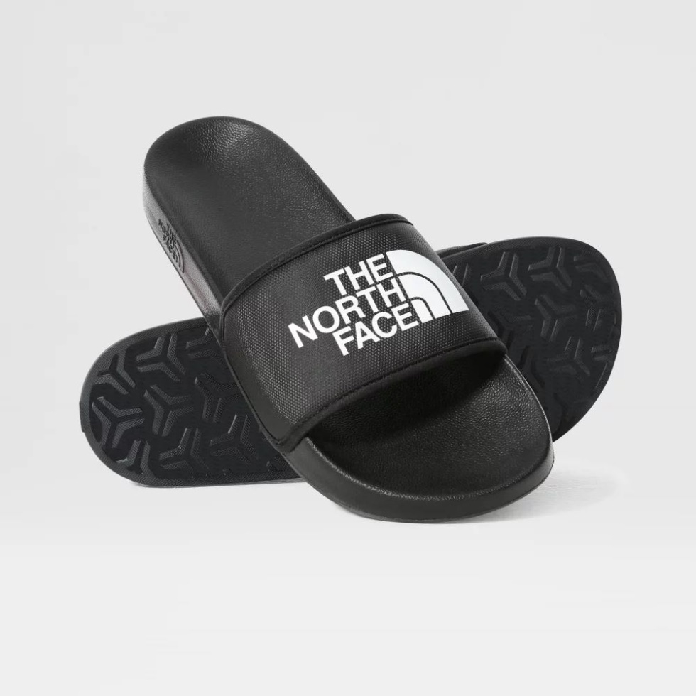 Men Base Camp Slides Iii Black White The North Face
