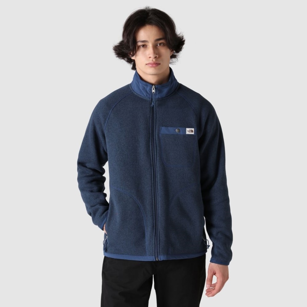 Shady Blue The North Face Men Gordon Lyons Fleece Jacket