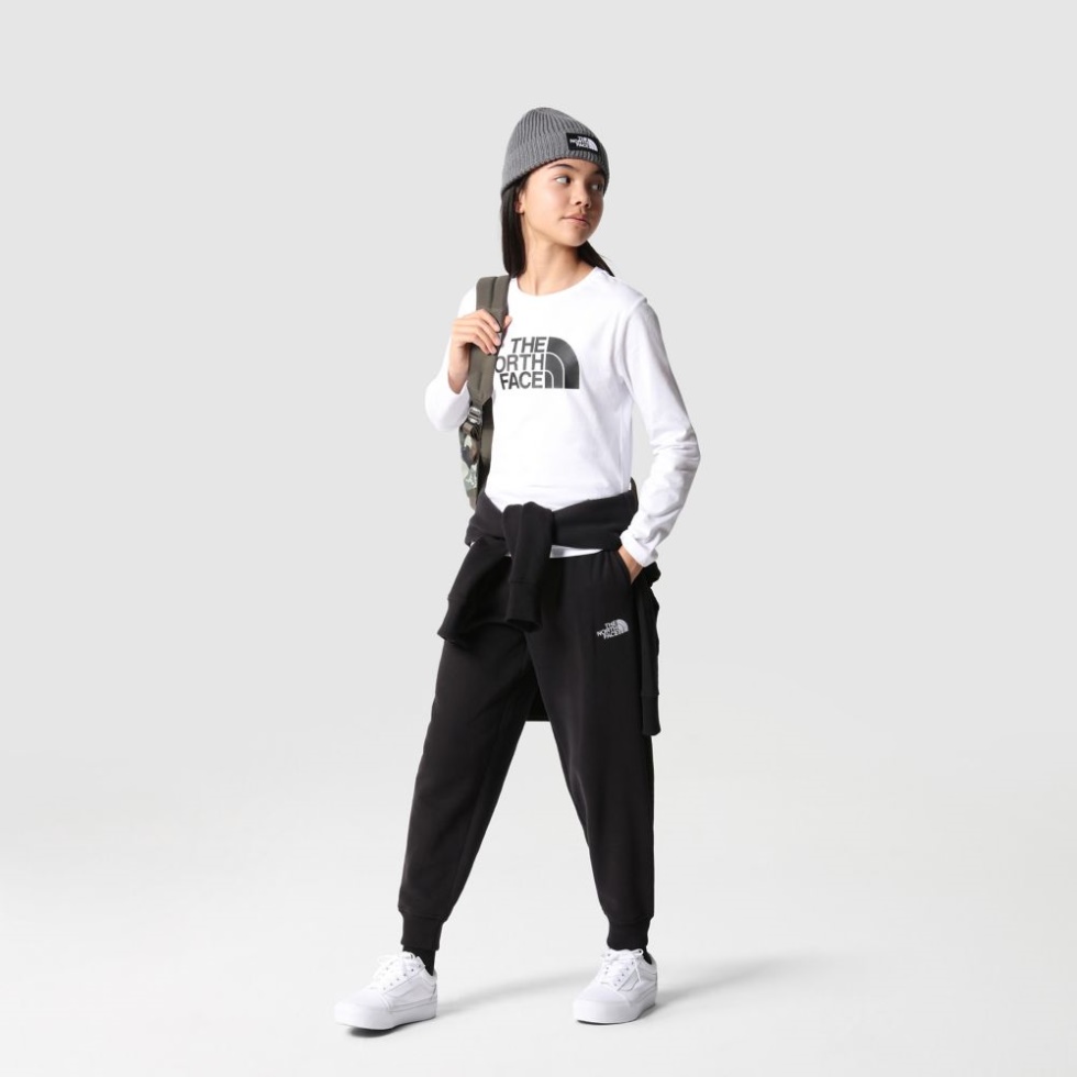 Teens Oversized Joggers Black The North Face