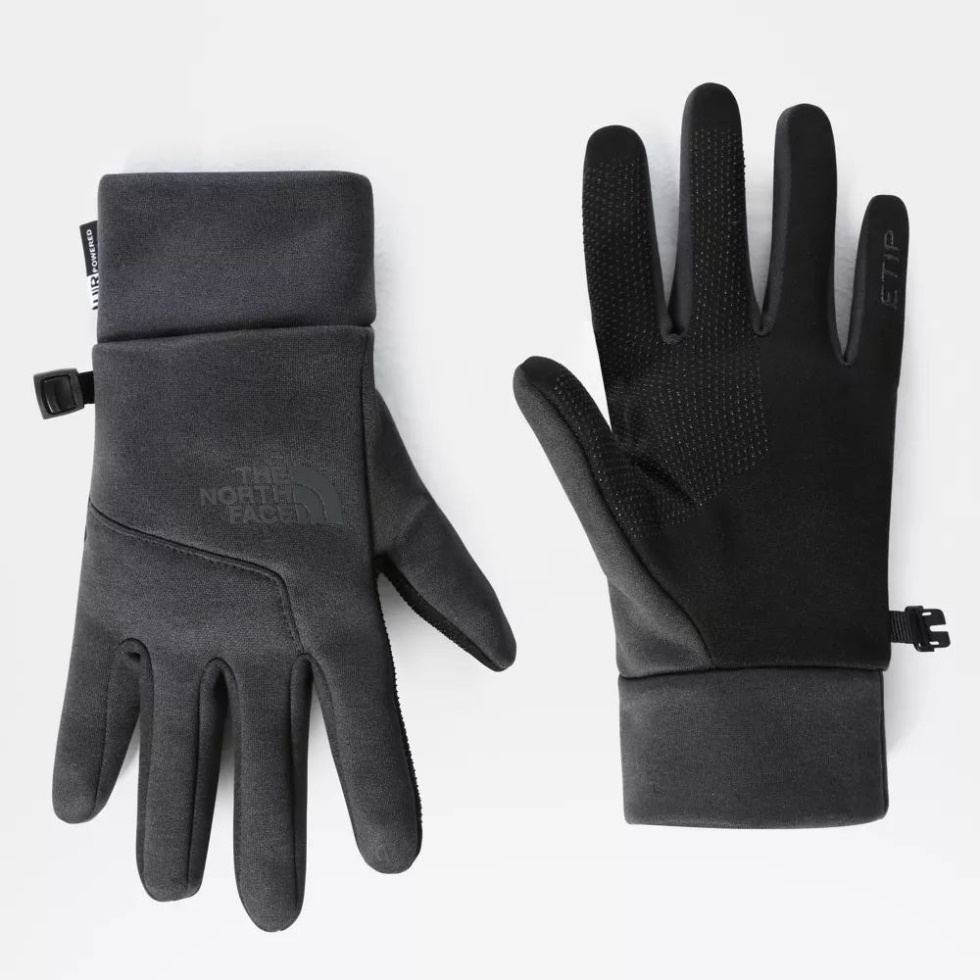 The North Face Black Heather Men Etip Hardface Gloves