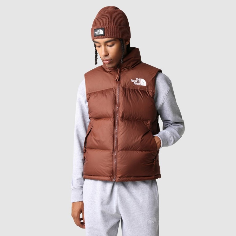 The North Face Dark Oak Men 1996 Retro Nuptse Gilet