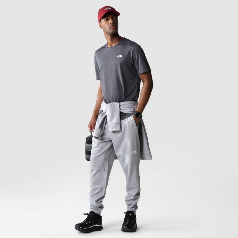 The North Face Men Reaxion Fleece Joggers Grey