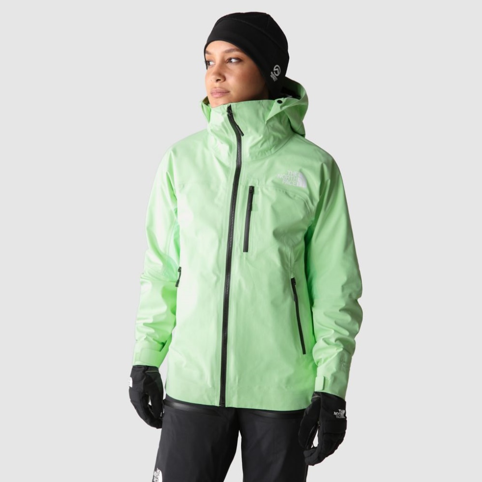 The North Face Patina Green Women Summit Torre Egger Futurelight Jacket