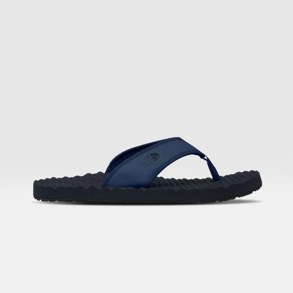 The North Face Shady Blue Men Base Camp Ii Flip Flops