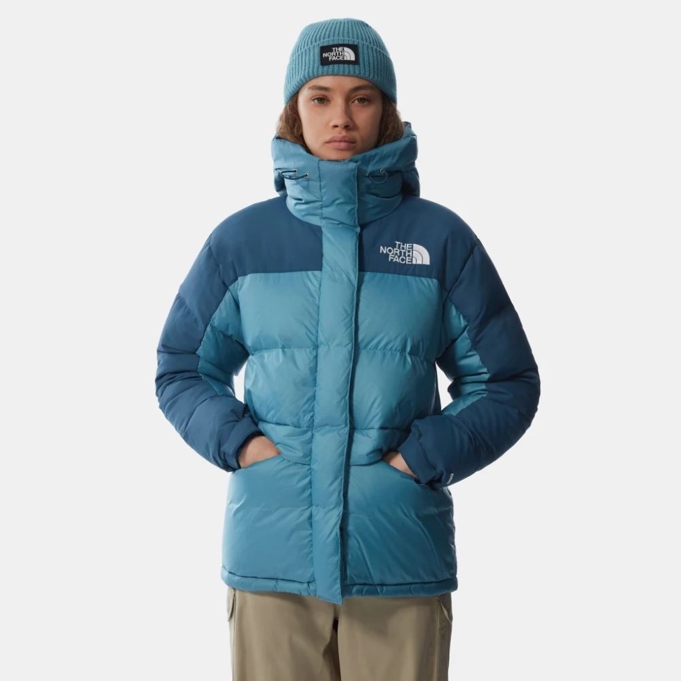 Women Himalayan Down Parka The North Face Storm Blue