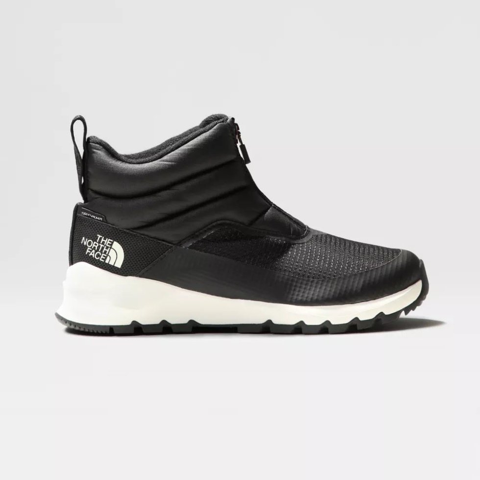 Women Thermoball Progressive Ii Waterproof Zip Up Winter Boots Black The North Face