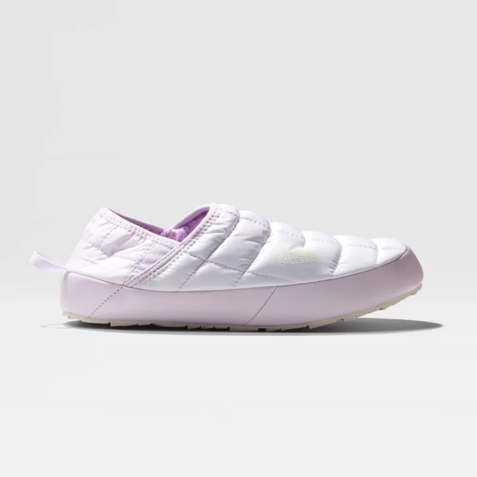 Women Thermoball V Traction Winter Mules The North Face Lavender Fog