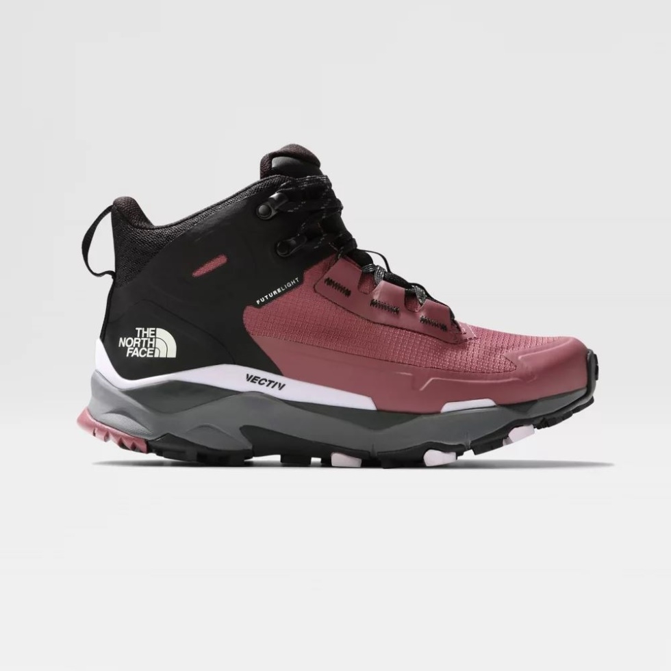 Women Vectiv Exploris Futurelight Hiking Boots Ginger Black The North Face