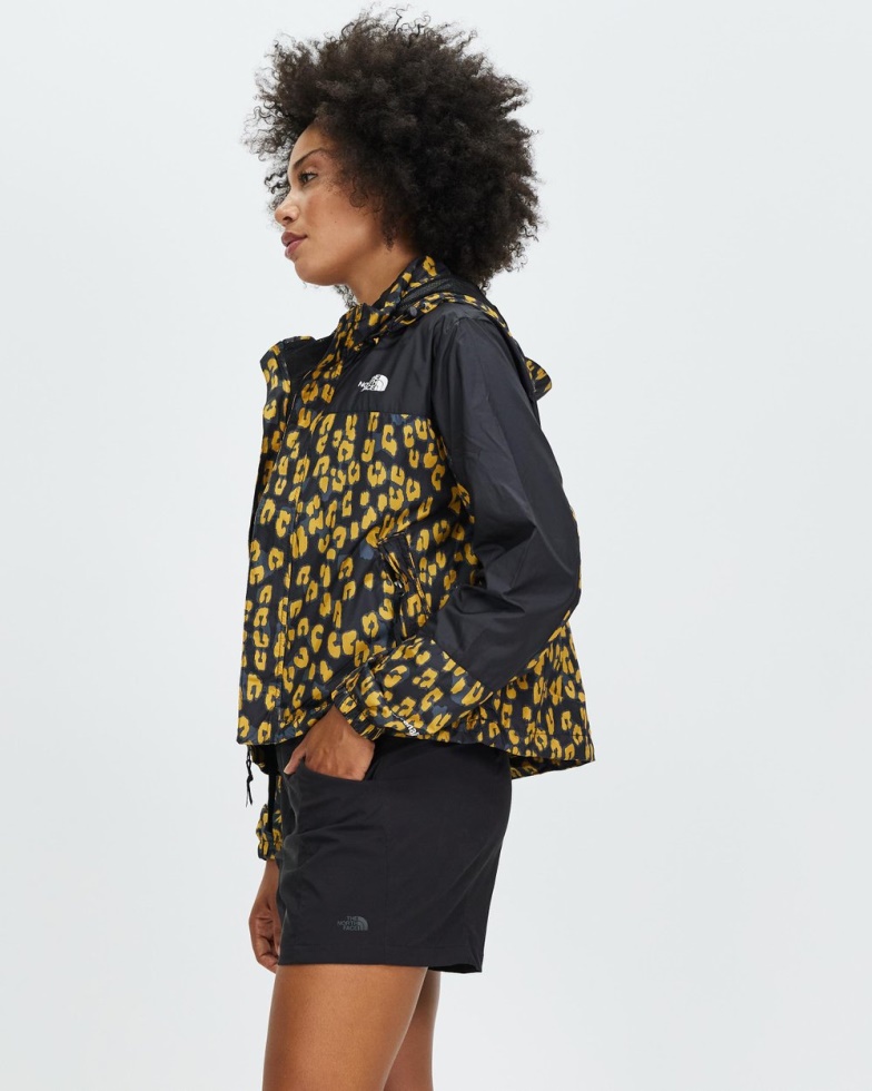 Arrowwood Yellow Printed Hydrenaline Wind Jacket The North Face