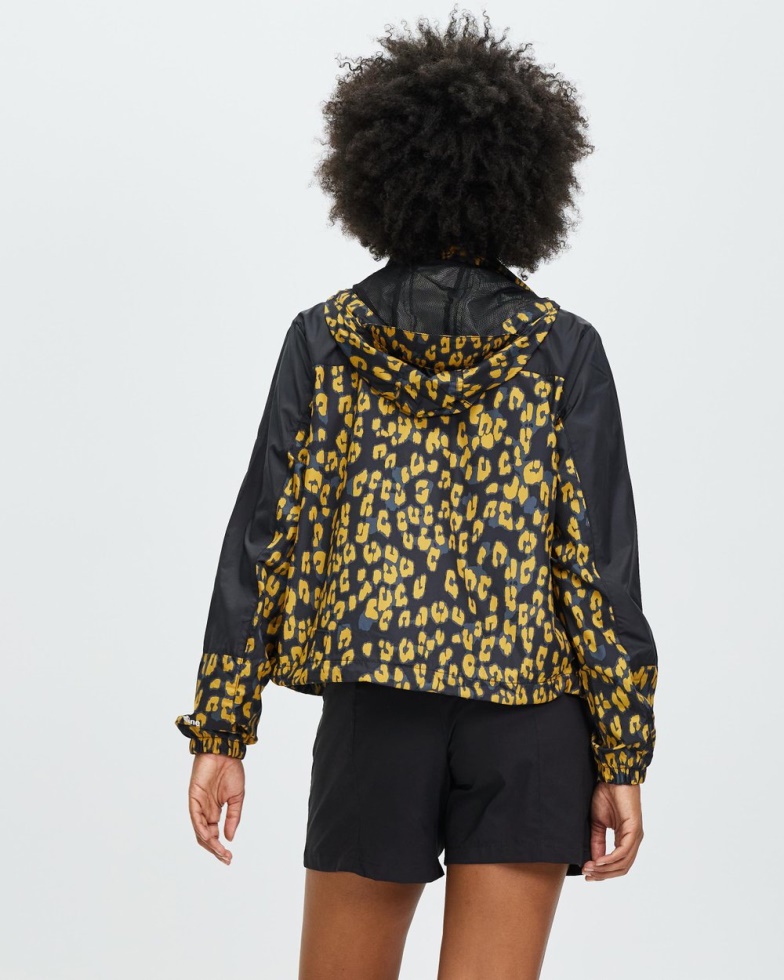 Arrowwood Yellow Printed Hydrenaline Wind Jacket The North Face