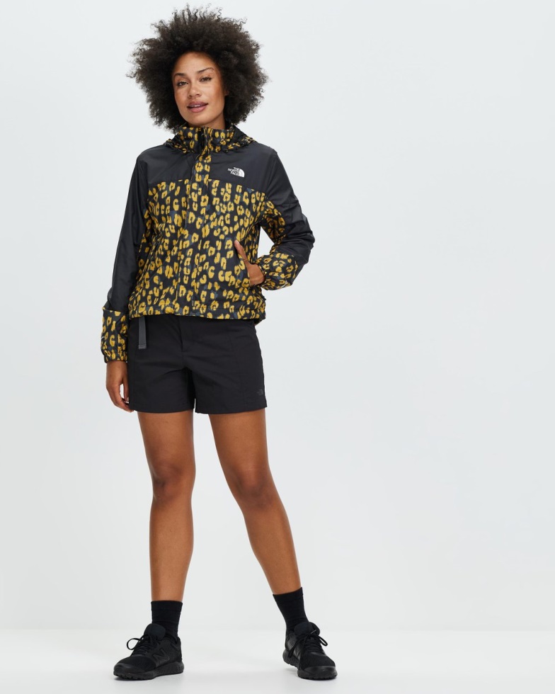 Arrowwood Yellow Printed Hydrenaline Wind Jacket The North Face