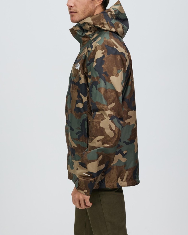 Printed Venture 2 Jacket The North Face Tan Camo Print