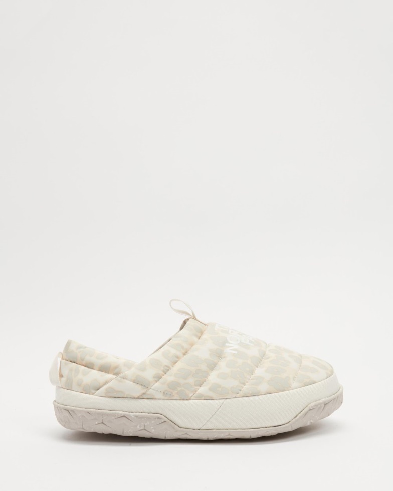 Grey Nuptse Mules Women The North Face