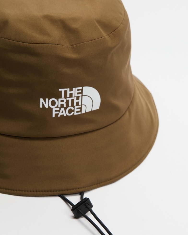 The North Face Logo Futurelight Bucket Hat Military Olive New