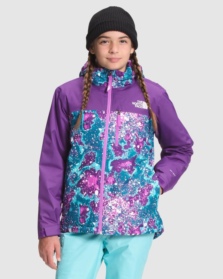 Lagoon The North Face Snowquest Plus Insulated Jacket Kids