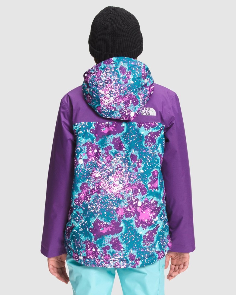 Lagoon The North Face Snowquest Plus Insulated Jacket Kids