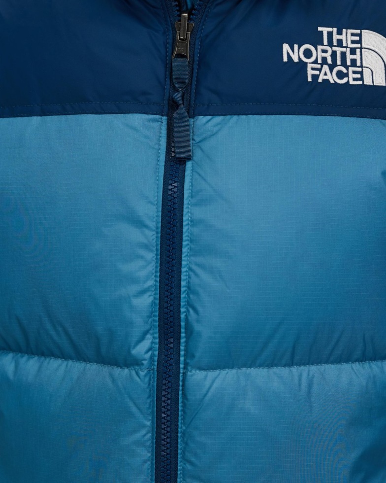 1996 Retro Nuptse Vest Storm Blue The North Face