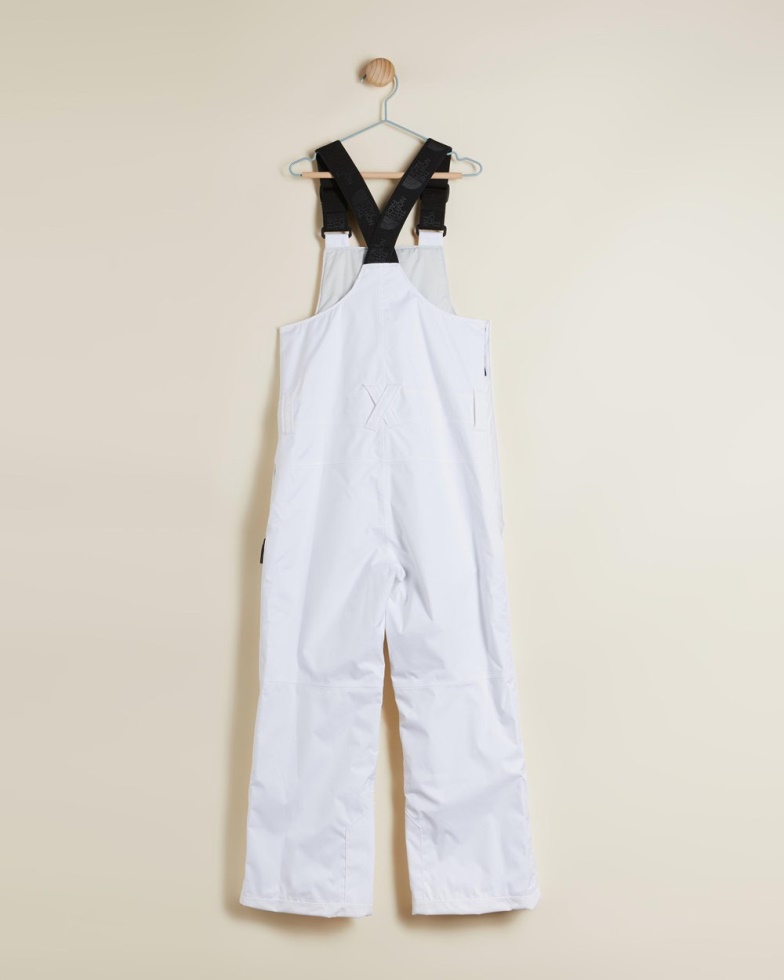 Freedom Insulated Bib Kids The North Face White