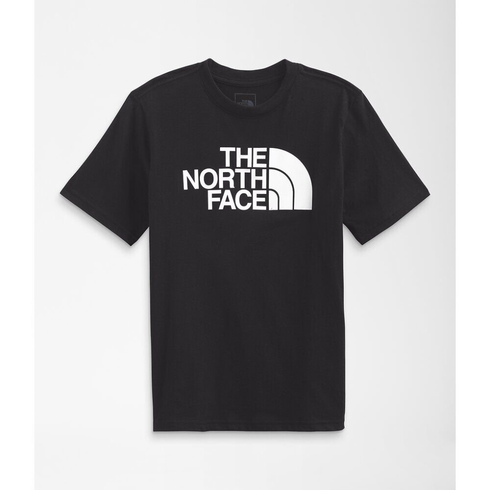 Black Boys Short Sleeve Graphic Tee The North Face