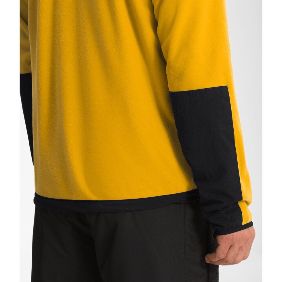 Men Tka Kataka Fleece Jacket Arrowwood Yellow The North Face