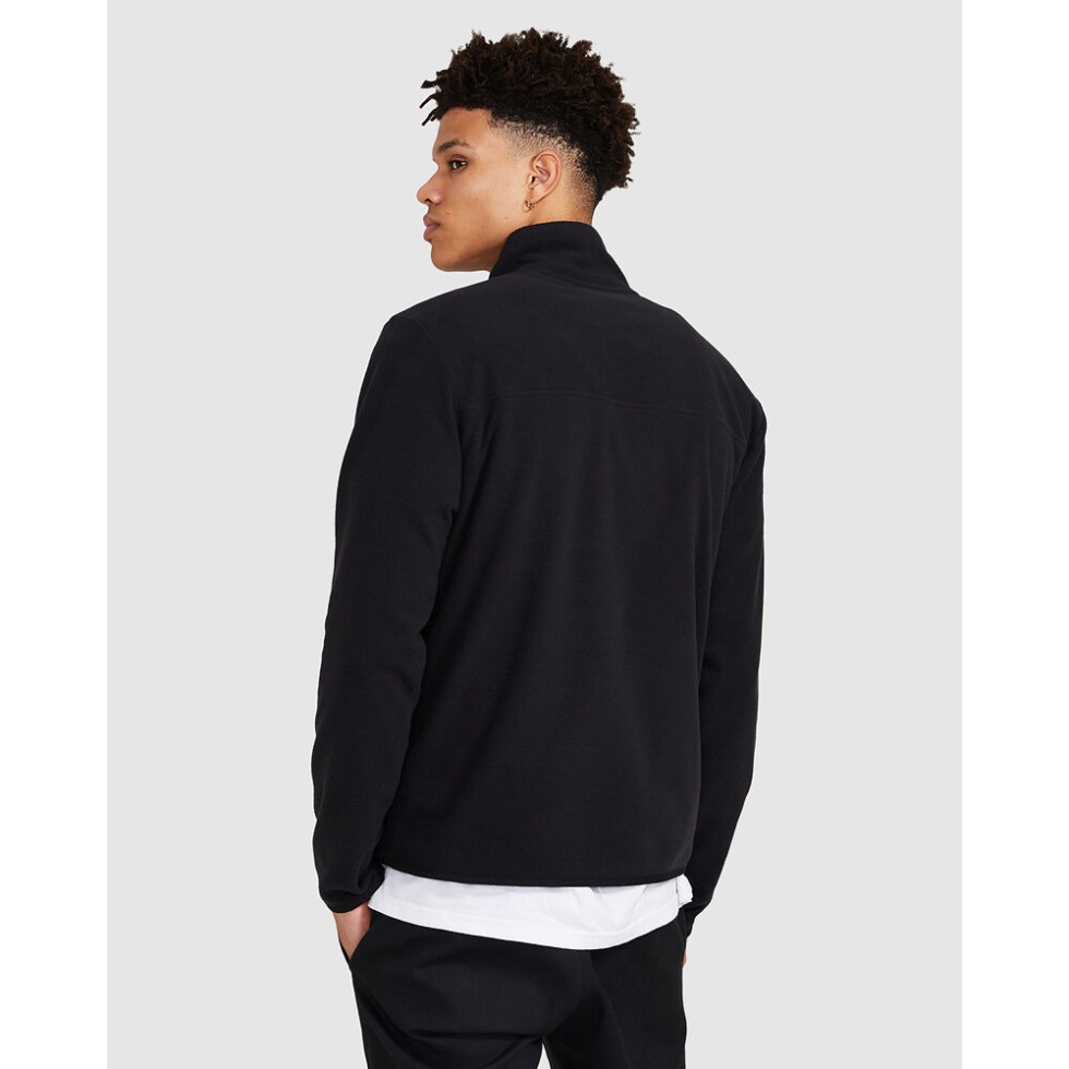 Black Men Tka Glacier Fleece Zip Jacket The North Face