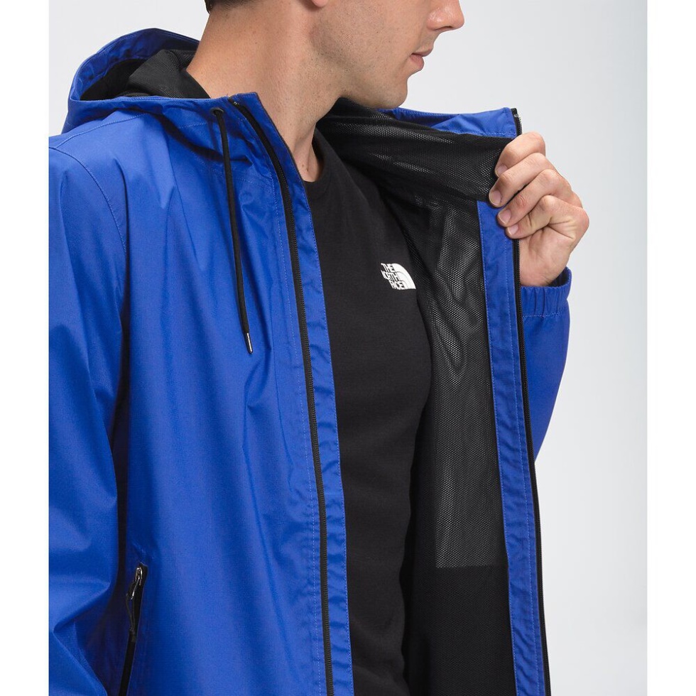 Blue Unisex Novelty Rain Shell The North Face