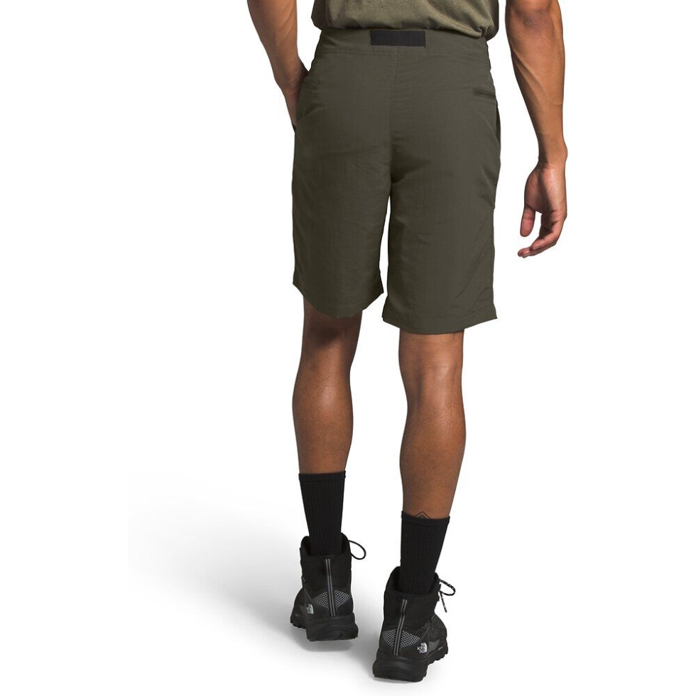 New Taupe Green Men Paramount Trail Shorts The North Face