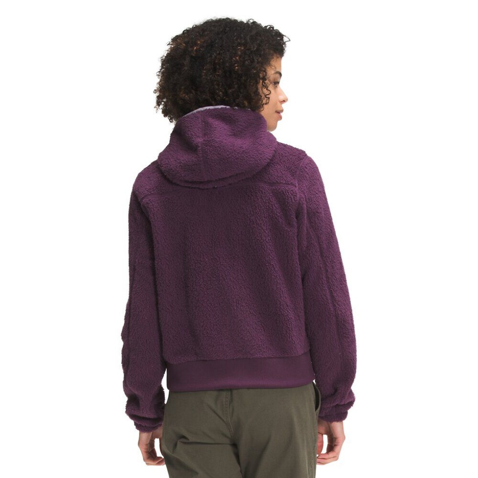 Grey Women Dunraven Fleece Full Zip Hoodie The North Face