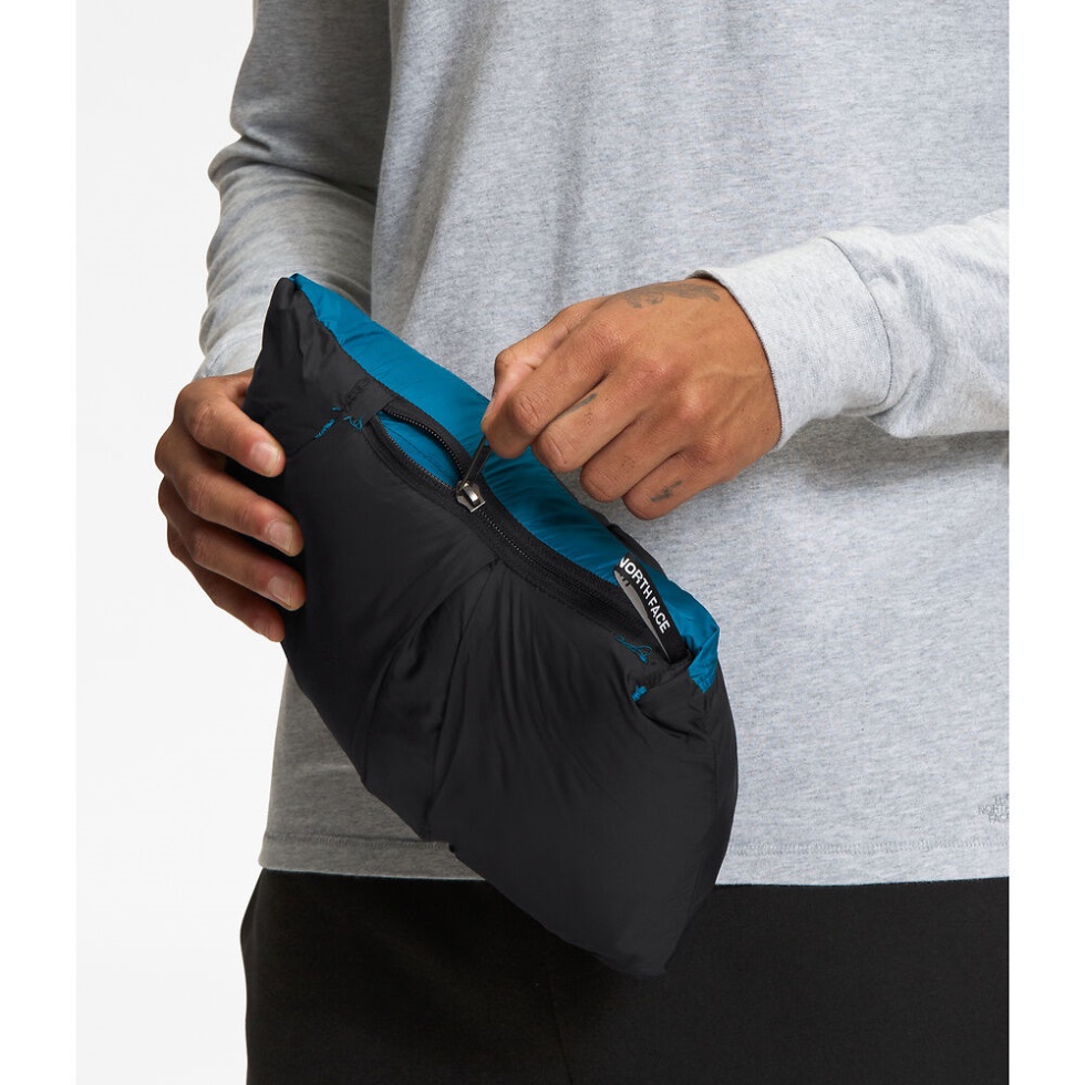 Men 1996 Retro Nuptse Vest Banff Blue The North Face