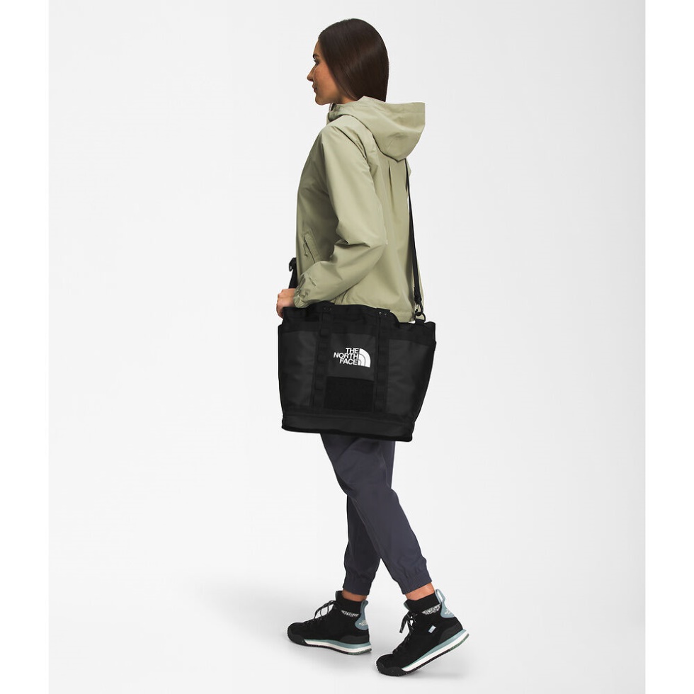 Black The North Face Explore Utility Tote