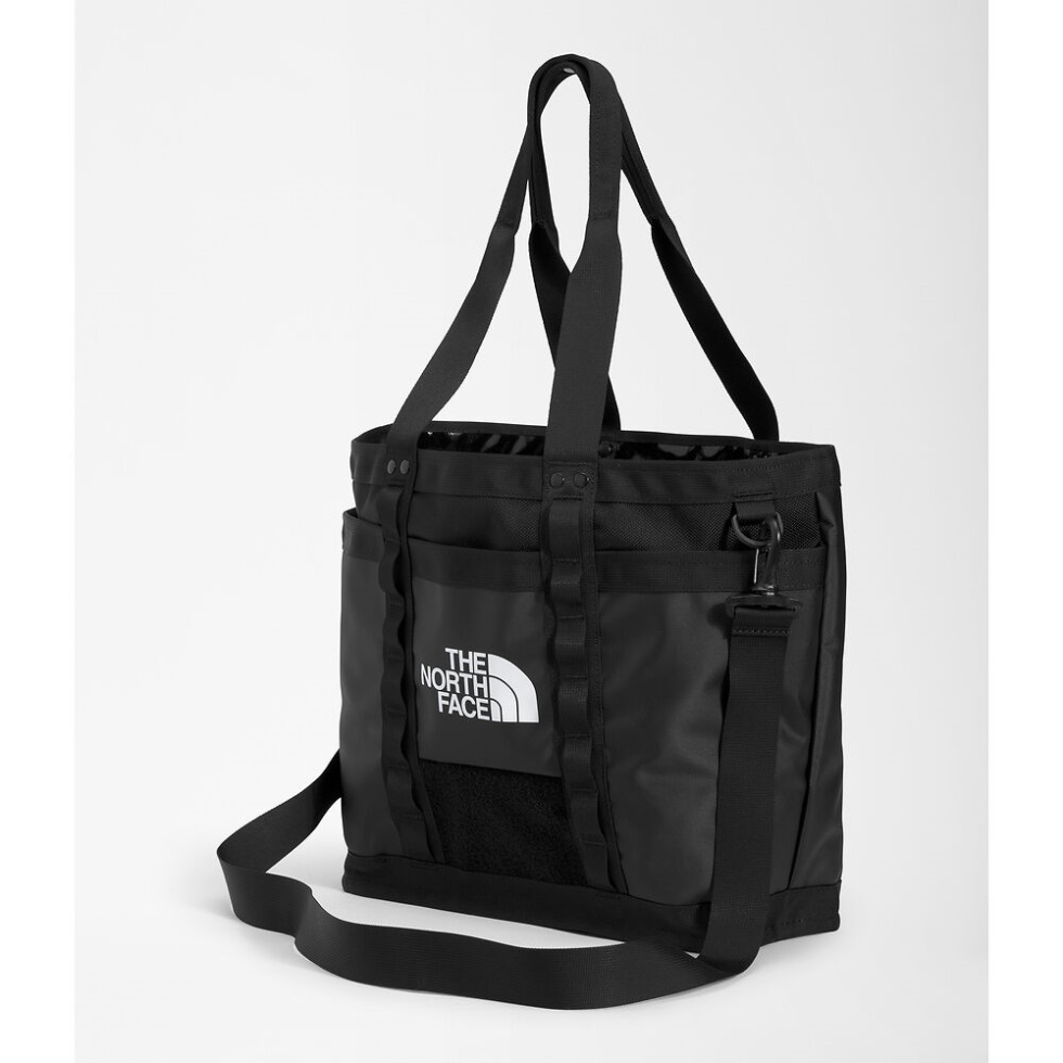 Black The North Face Explore Utility Tote