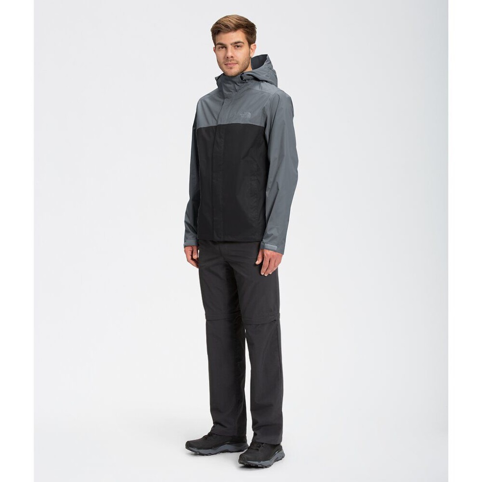 Black The North Face Men Venture 2 Jacket