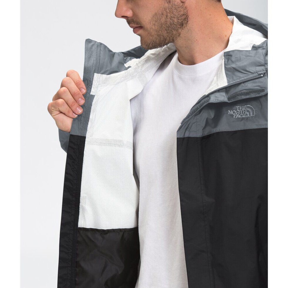 Black The North Face Men Venture 2 Jacket