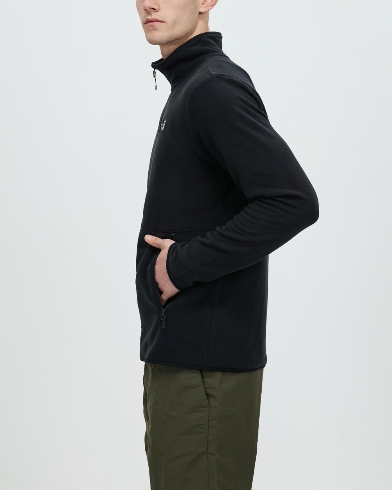 The North Face Tka Glacier Fleece Full Zip Jacket Black