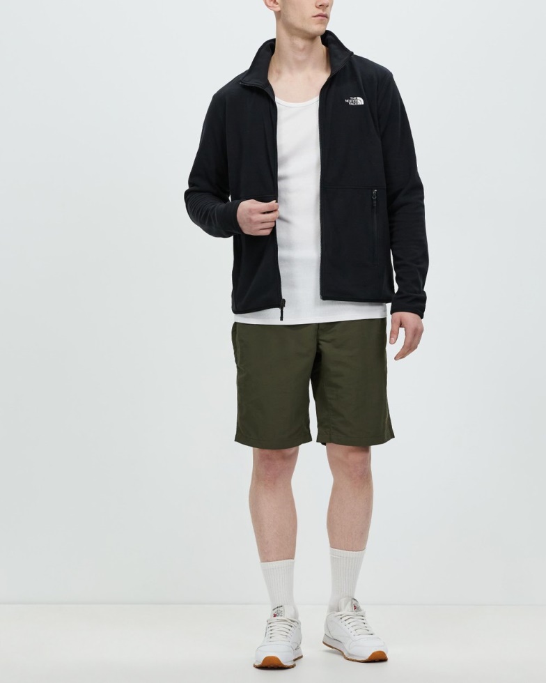 The North Face Tka Glacier Fleece Full Zip Jacket Black