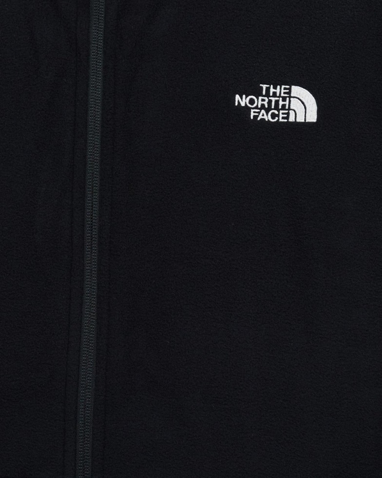 The North Face Tka Glacier Fleece Full Zip Jacket Black