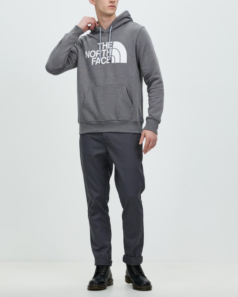 The North Face Grey Half Dome Pullover Hoodie